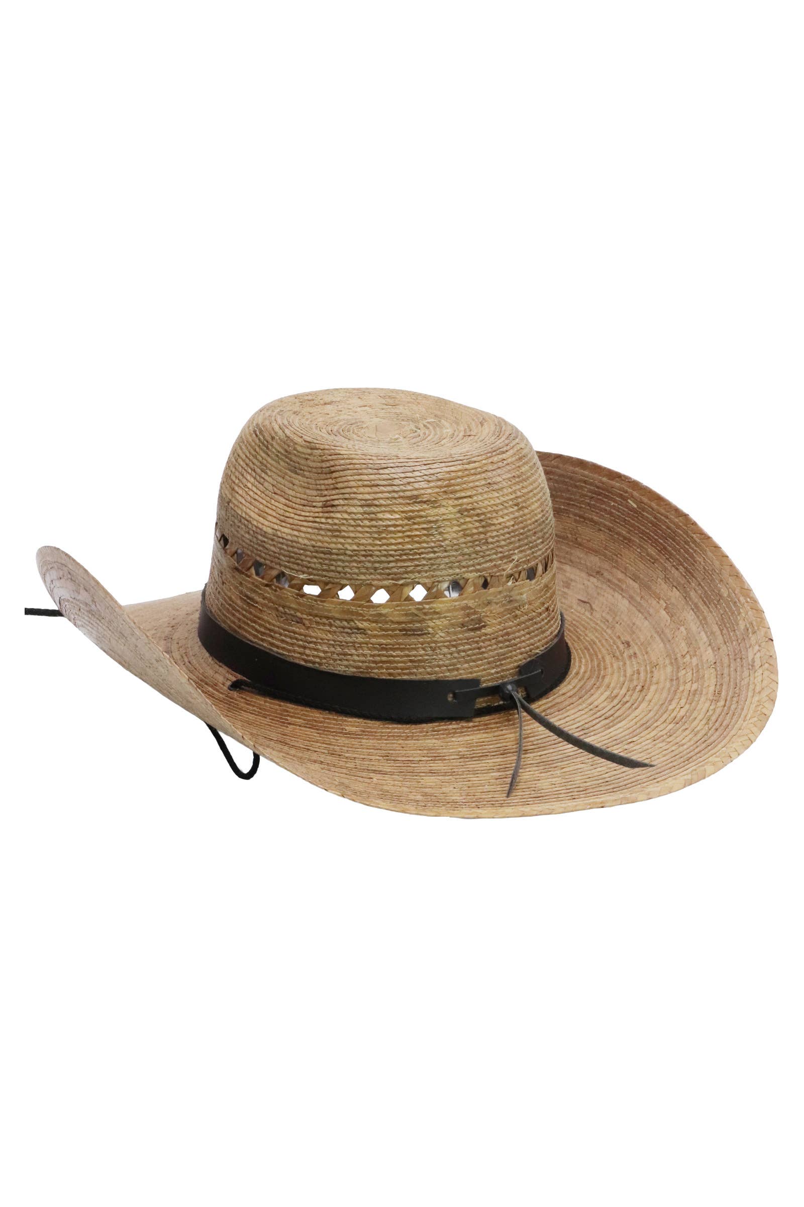 Cap Zone – wholesale Cowboyhatt - Dam – Ventilerad Chl Taco Brätte Palmstrå Cowboyhatt10