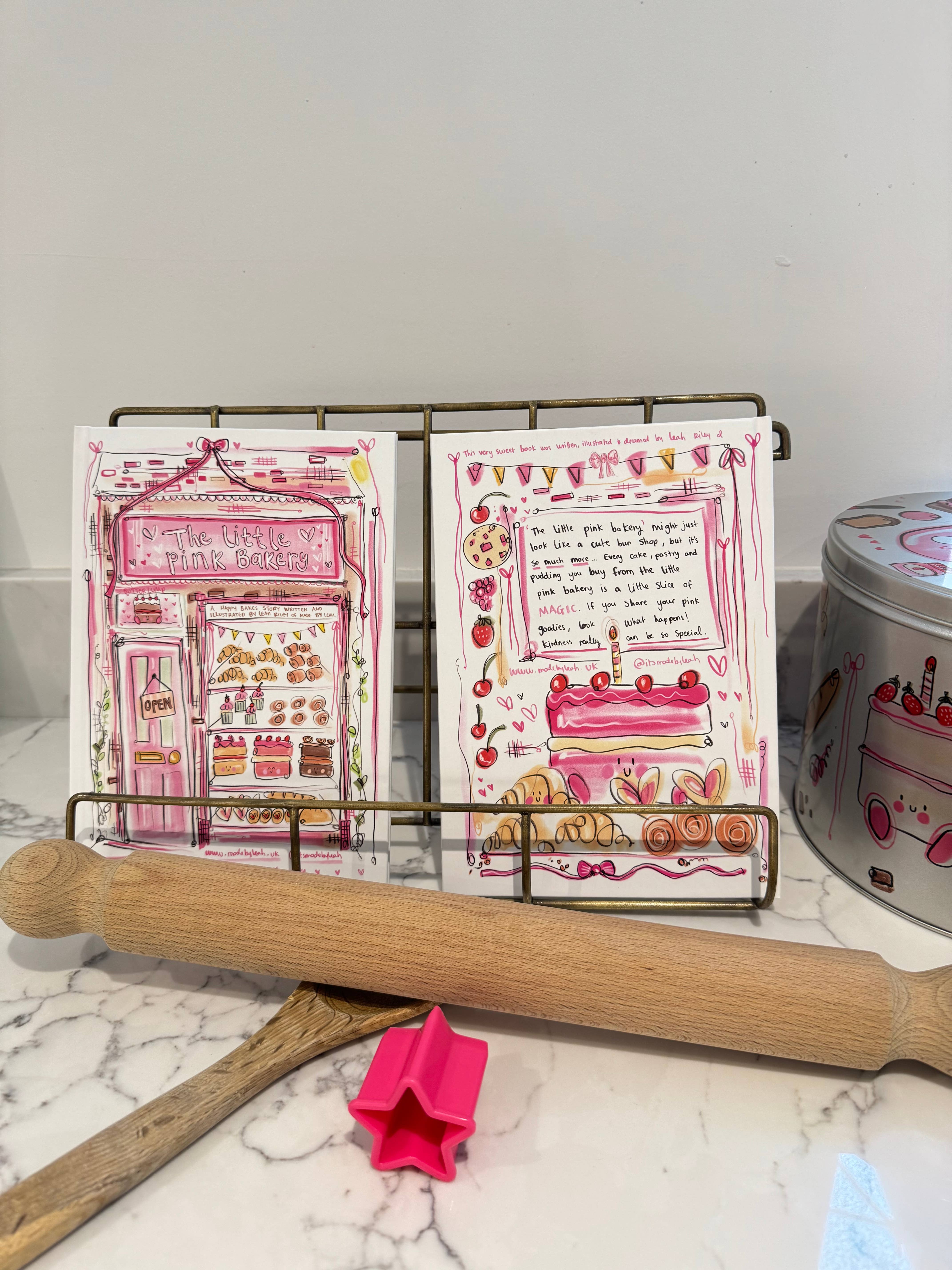 Made by Leah – wholesale Pre-school book (3–5) – ‘The Little Pink Bakery’ Children’s Book24