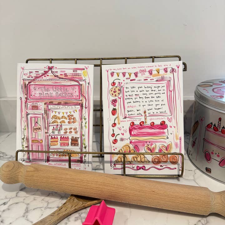 Made by Leah – wholesale Pre-school book (3–5) – ‘The Little Pink Bakery’ Children’s Book24