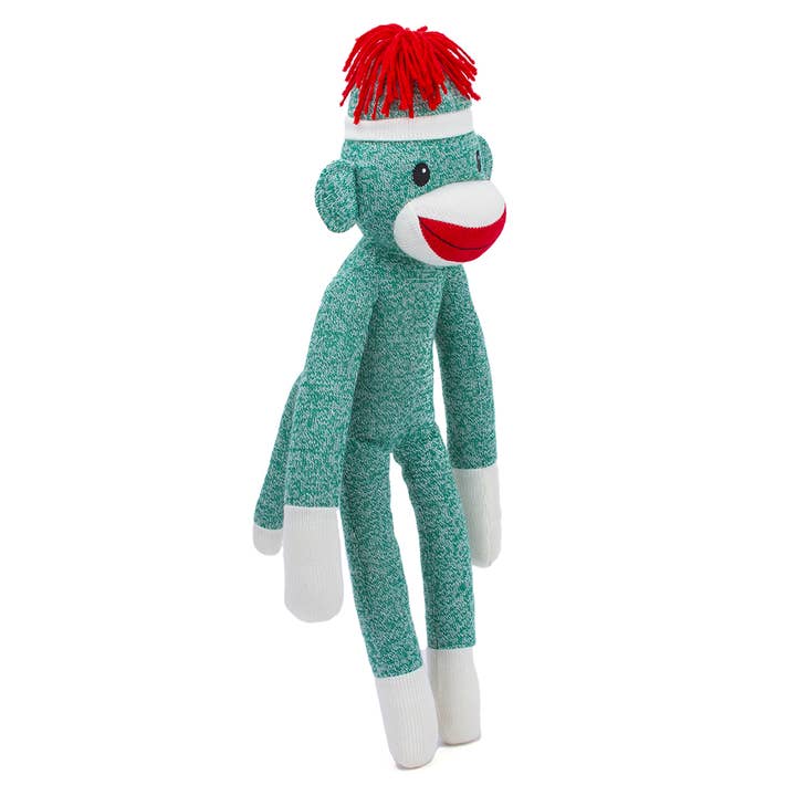 Plushland - Wholesale Stuffed/Plush Toy - Kids & Baby - 20″ Valentine Sock Monkey | Valentine Plush Monkey Gift1