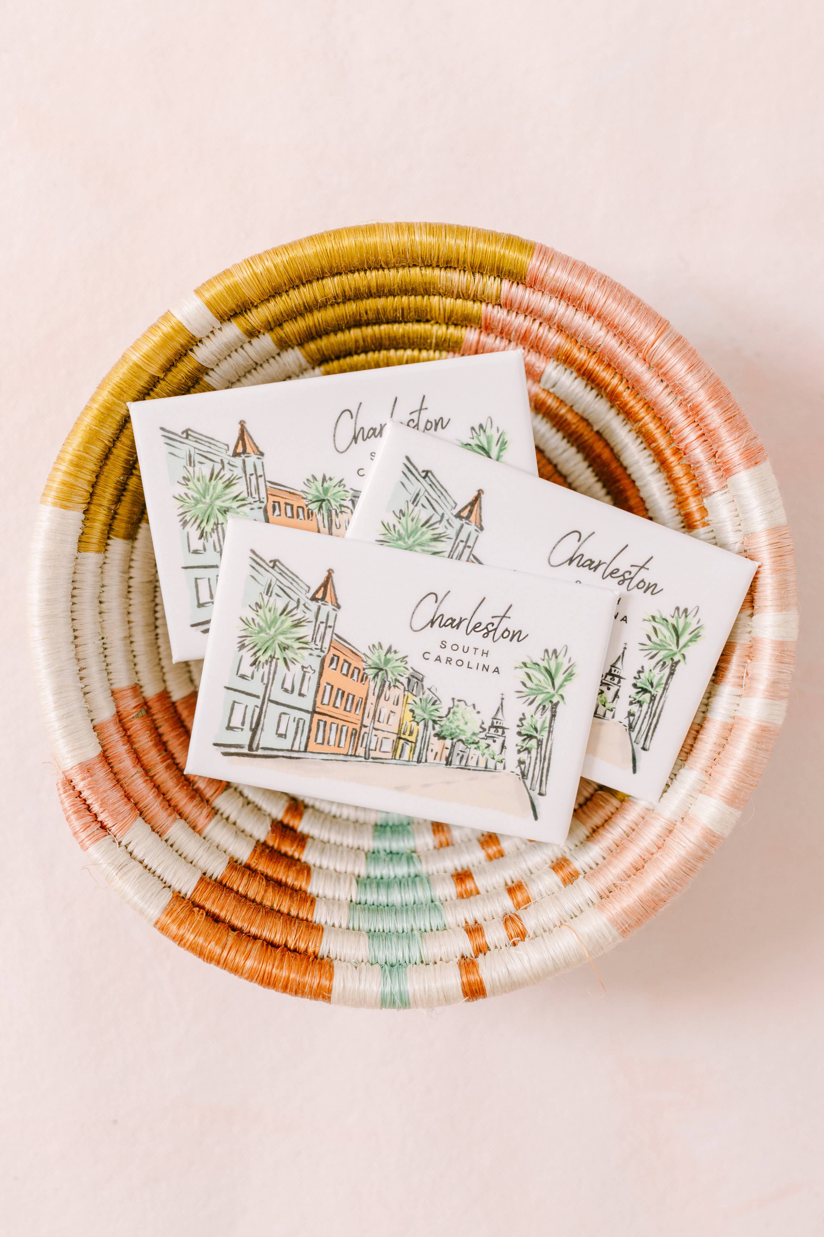 Texture Design Co - Wholesale Magnet - The Charleston Magnet - Sherbet Streets Collection3