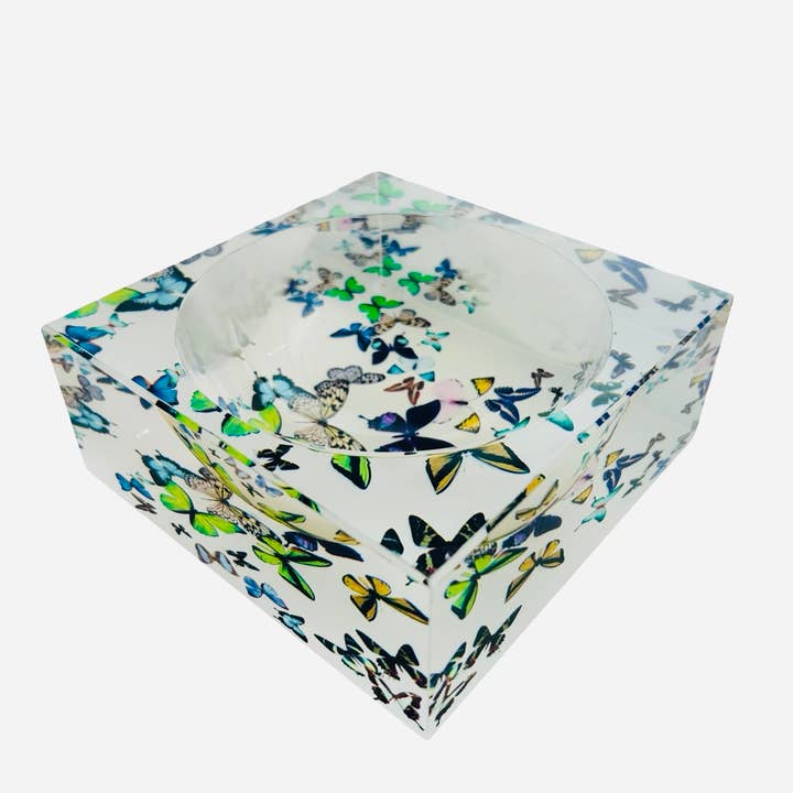 Aura Acrylic Bowl, Kaleidoscope for wholesale by Maven Home