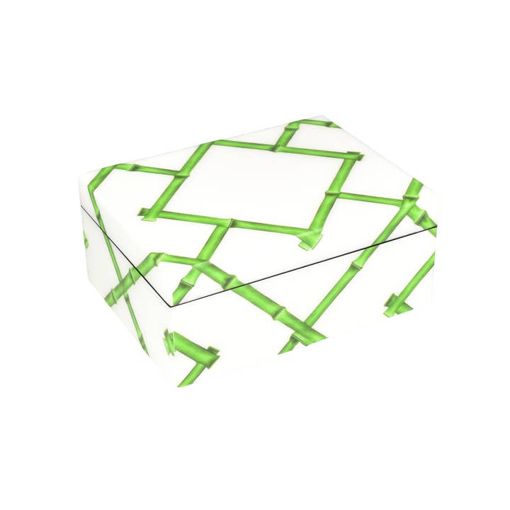 Grøn Bambus - Medium Boks - L-21GB for engroshandel hos Pacific Connections