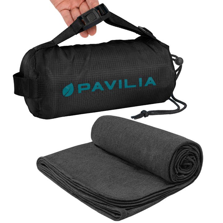 Pavilia - Wholesale Travel Blanket - Compact Travel Blanket with Bag