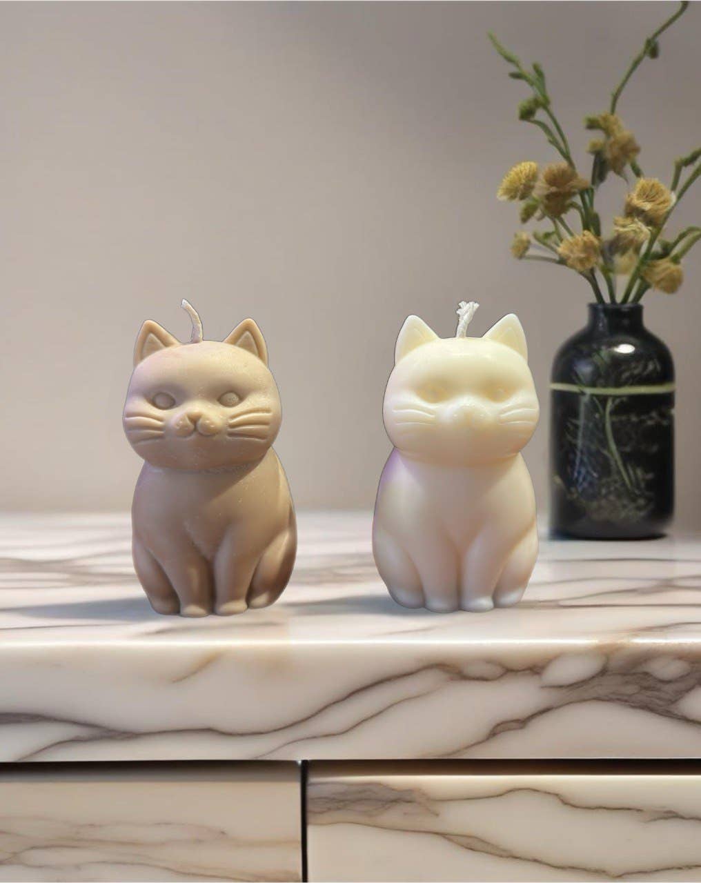 Karly’s Candles - Wholesale Craft supplies - Cat Silicone Mold for Candle, Soap, Resin, Chocolate5