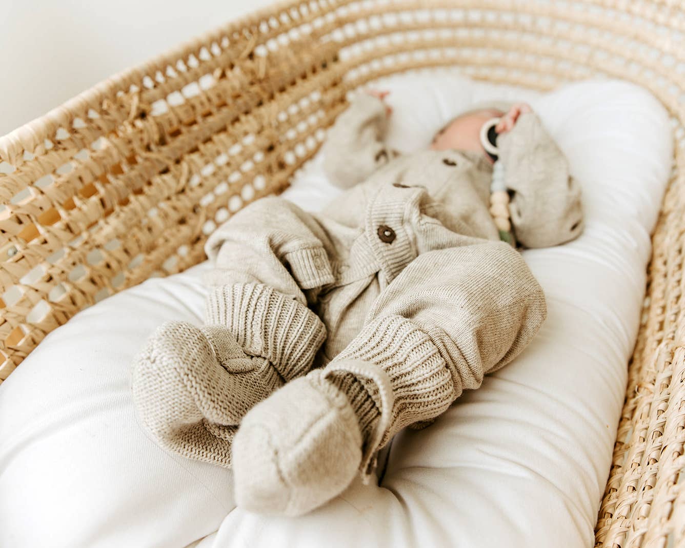 Viverano Organics - Wholesale Booties - Baby - Milan Earthy Baby Booties Shoes Sweater Knit -Organic Cotton2