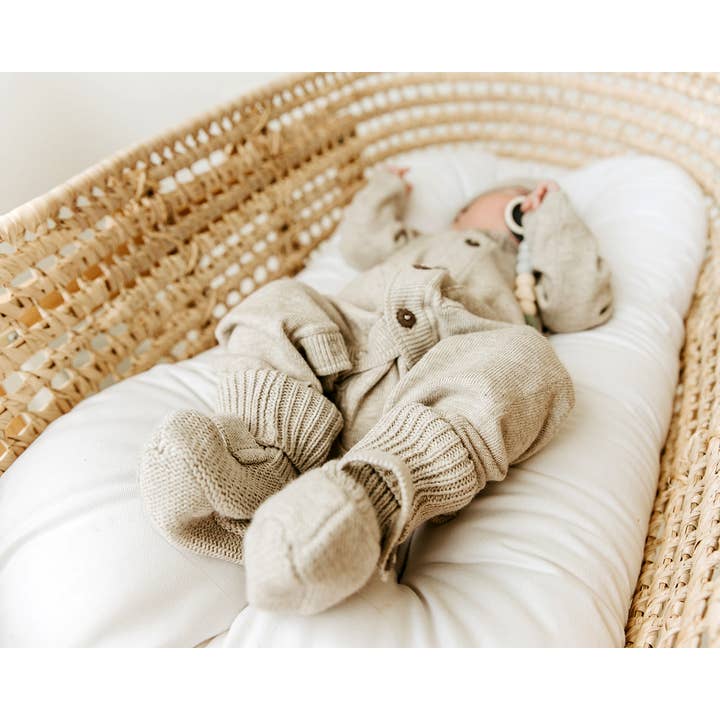 Viverano Organics - Wholesale Booties - Baby - Milan Earthy Baby Booties Shoes Sweater Knit -Organic Cotton2