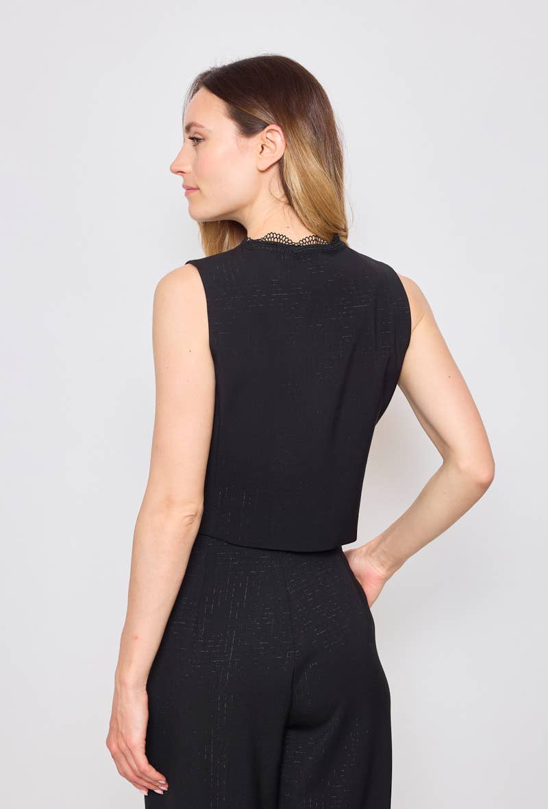 LULUMARY - Wholesale Suit Vest - Women's - Buttoned vest GL0172