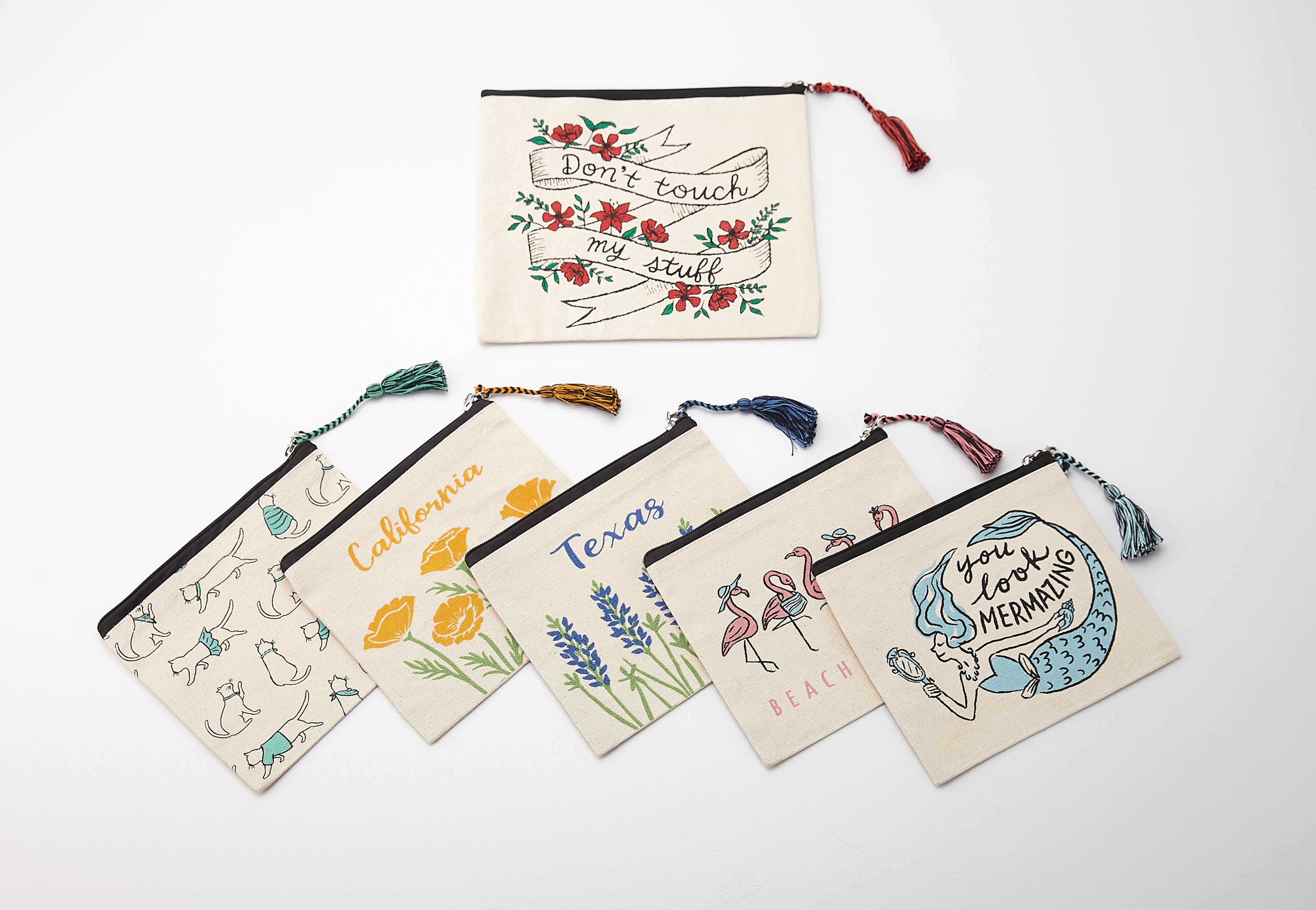 Peking Handicraft - Vendita all'ingrosso Astuccio - Donna - Borsa Don't Touch My Stuff6