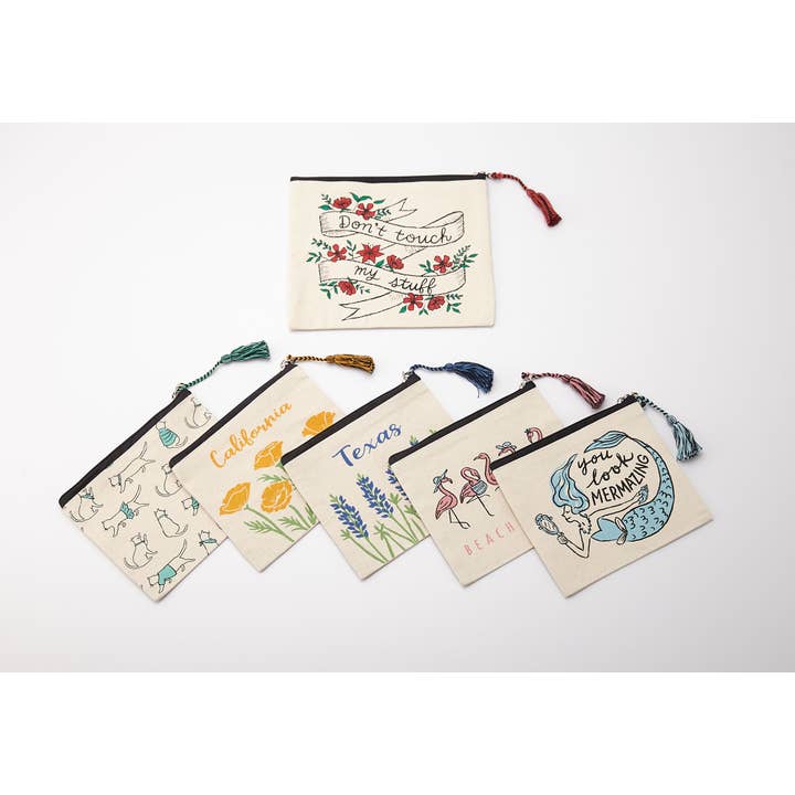 Peking Handicraft - Vendita all'ingrosso Astuccio - Donna - Borsa Don't Touch My Stuff6