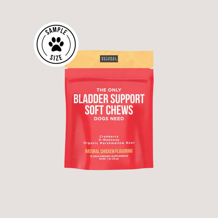 Natural Rapport - Wholesale Pet supplement – Dog - The Only Bladder Support Soft Chews Dogs Need7