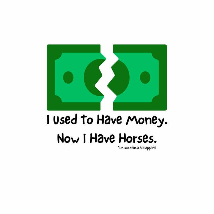 Die Cut Vinyl Stickers - 3x3 - Use To Have Money for wholesale by un.sus.tain.a.ble apparel