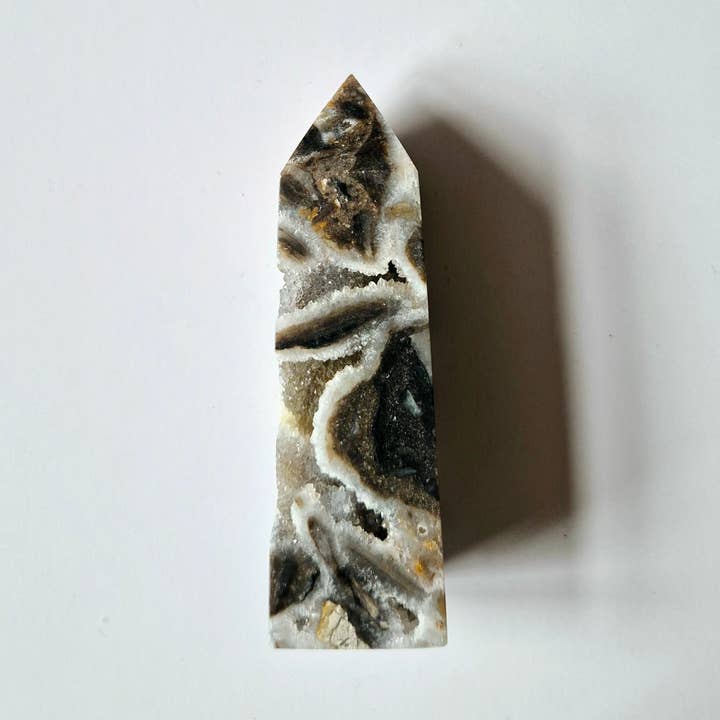 Moonlight Gemstones - Wholesale Spiritual Stone/Crystal - Sphalerite Druzy Tower13