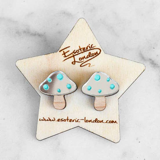 Orecchini a lobo Toadstool per la vendita all'ingrosso da parte di Esoteric London