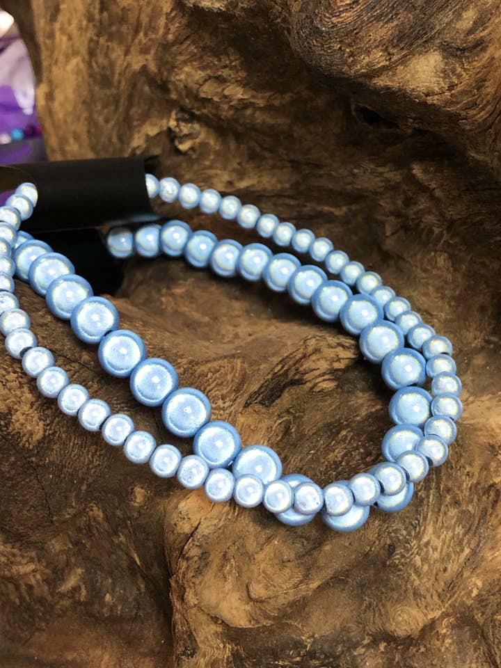 FUSSKETTE BLAU GEEIST für den Großhandel von Borabeads