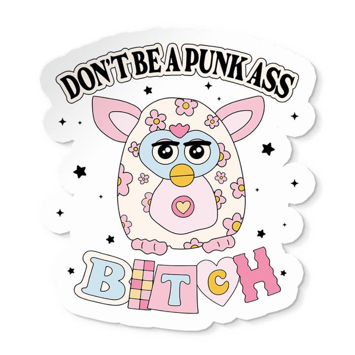 Don't be a Punk Sticker for wholesale by Aura State
