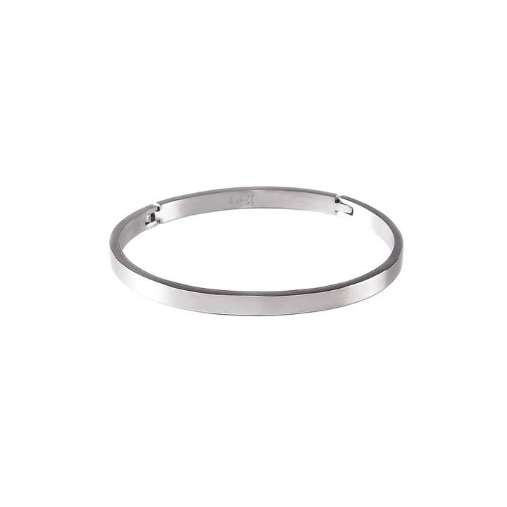 BG300W B.Tiff Simplicity Narrow Matte Bangle Bracelet for wholesale by B.Tiff
