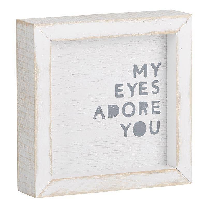 Angle - Wholesale Sign - Face To Face Petite Word Board - My Eyes Adore You2