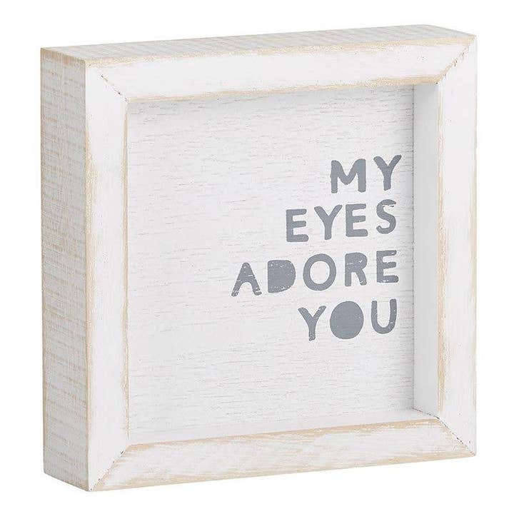 Angle - Wholesale Sign - Face To Face Petite Word Board - My Eyes Adore You2