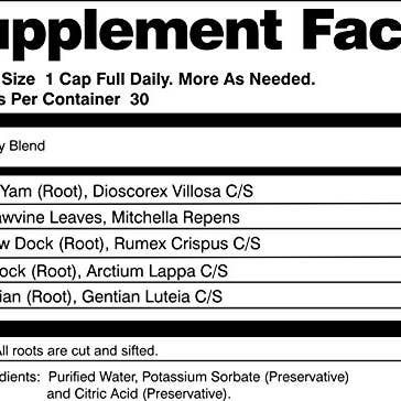 Dr. Tates Herbal Tinctures & Tonics, LLC - Wholesale Oral Supplement/Vitamin - Dr. Tates Herbal Female Tonic2