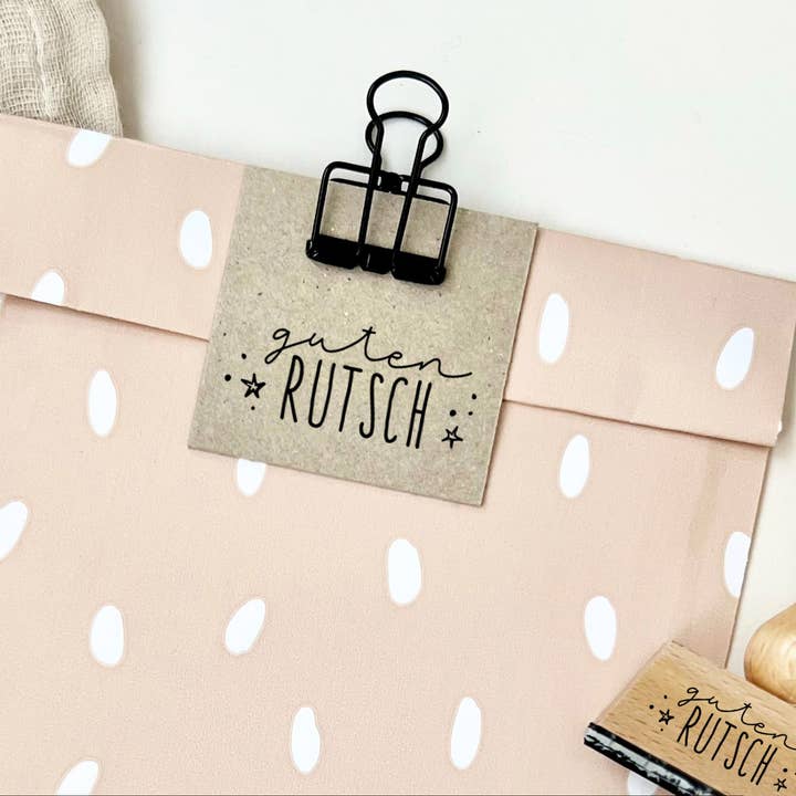 Stempel Guten Rutsch, Stempel Neujahr für den Großhandel von Der kleine Sperling