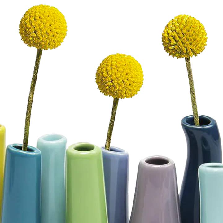 Chive - Wholesale Vase - Pooley Colorful Bud Vase For Flower Arranging Rectangular1