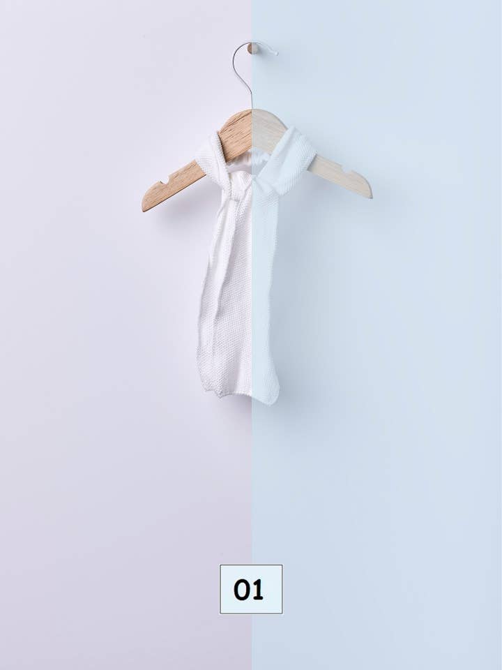 Top knot headband knitted in organic cotton | SEA BREEZE for wholesale by Wedoble: sustainable children's fashion