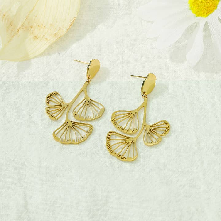 Stainless steel earrings - BO100382 for wholesale by Kapyco