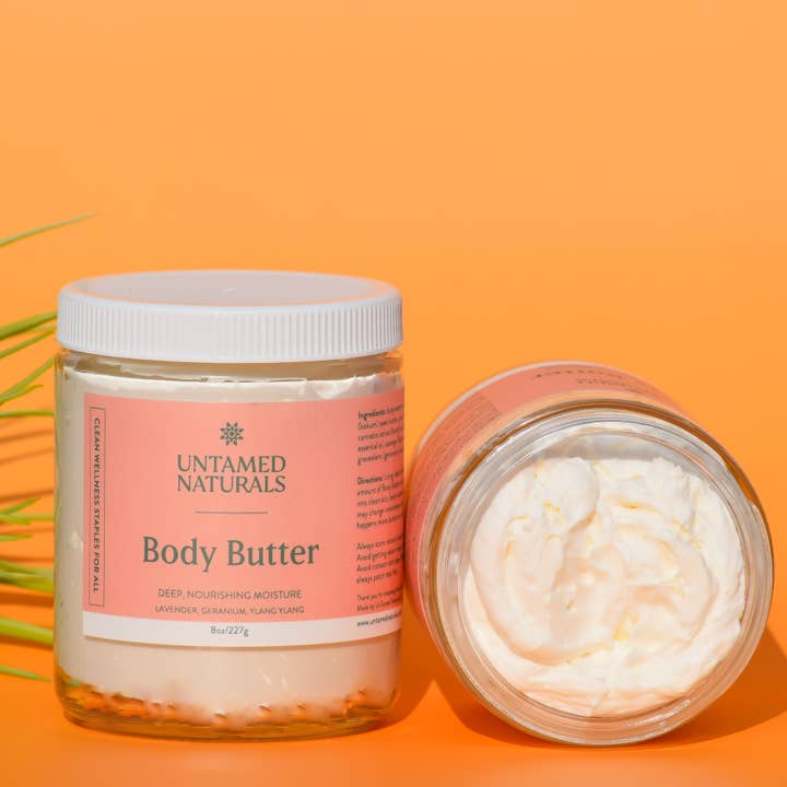 Whipped Body Butter, Rich & Nourishing Full Body Cream for wholesale by Untamed Naturals