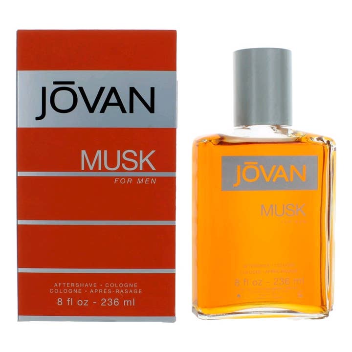 Jovan Musk de Coty, 8 oz Loción para después del afeitado/Colonia para hombres para venta al por mayor de Myco Essentials, LLC