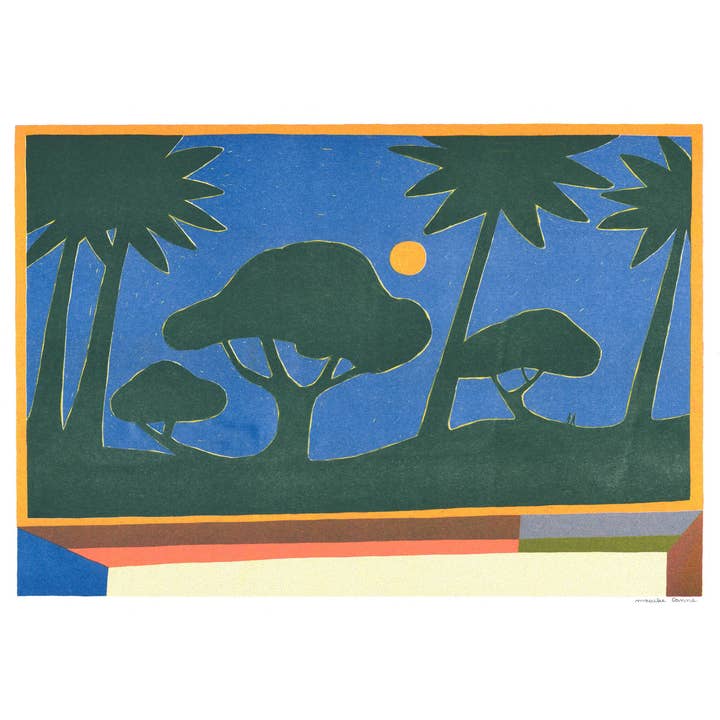 KIBLIND Atelier - Wholesale Poster - Poster A3 - Maaike Canne - A Bright Night1