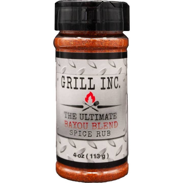 Grill Inc. Bayou Blend Spice Rub for wholesale by Gourmet Warehouse Brands