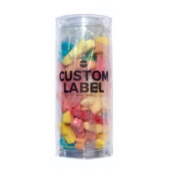 CUSTOM Candy Tube for wholesale by NOSH NYC