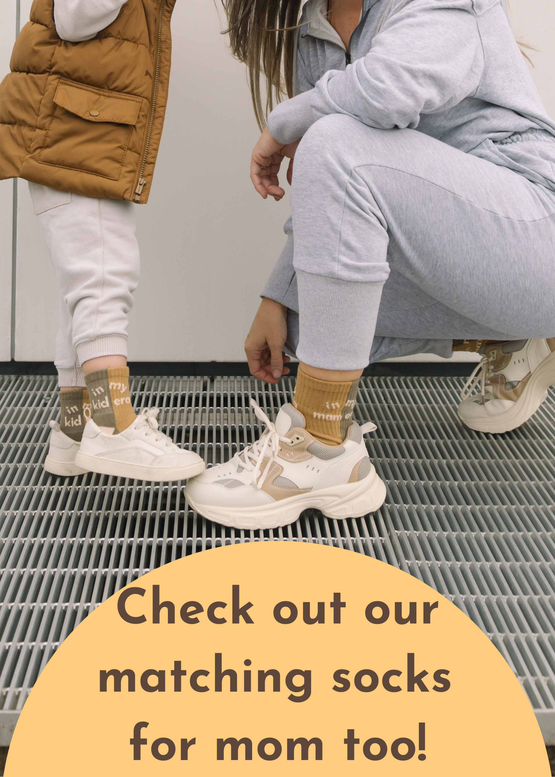 Dot of Honey | Mom + Mini - Wholesale Socks - Kids - Baby/Toddler Half-Crew Socks 2-Pack, Kid Era & Retro Stripe7