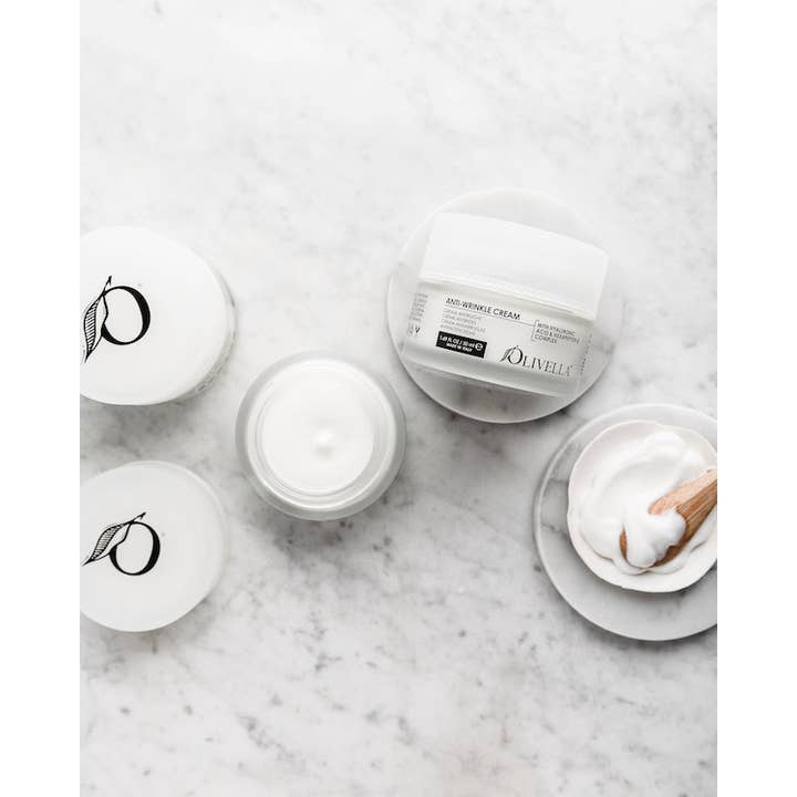 Olivella - Wholesale Anti-Aging Moisturizer - Olivella Anti-Wrinkle Olive Oil Cream 1.69 Oz3