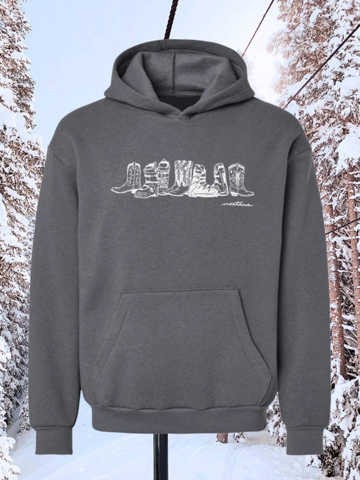 Western Winter Reflex Hoodie voor wholesale door Intrigue Ink