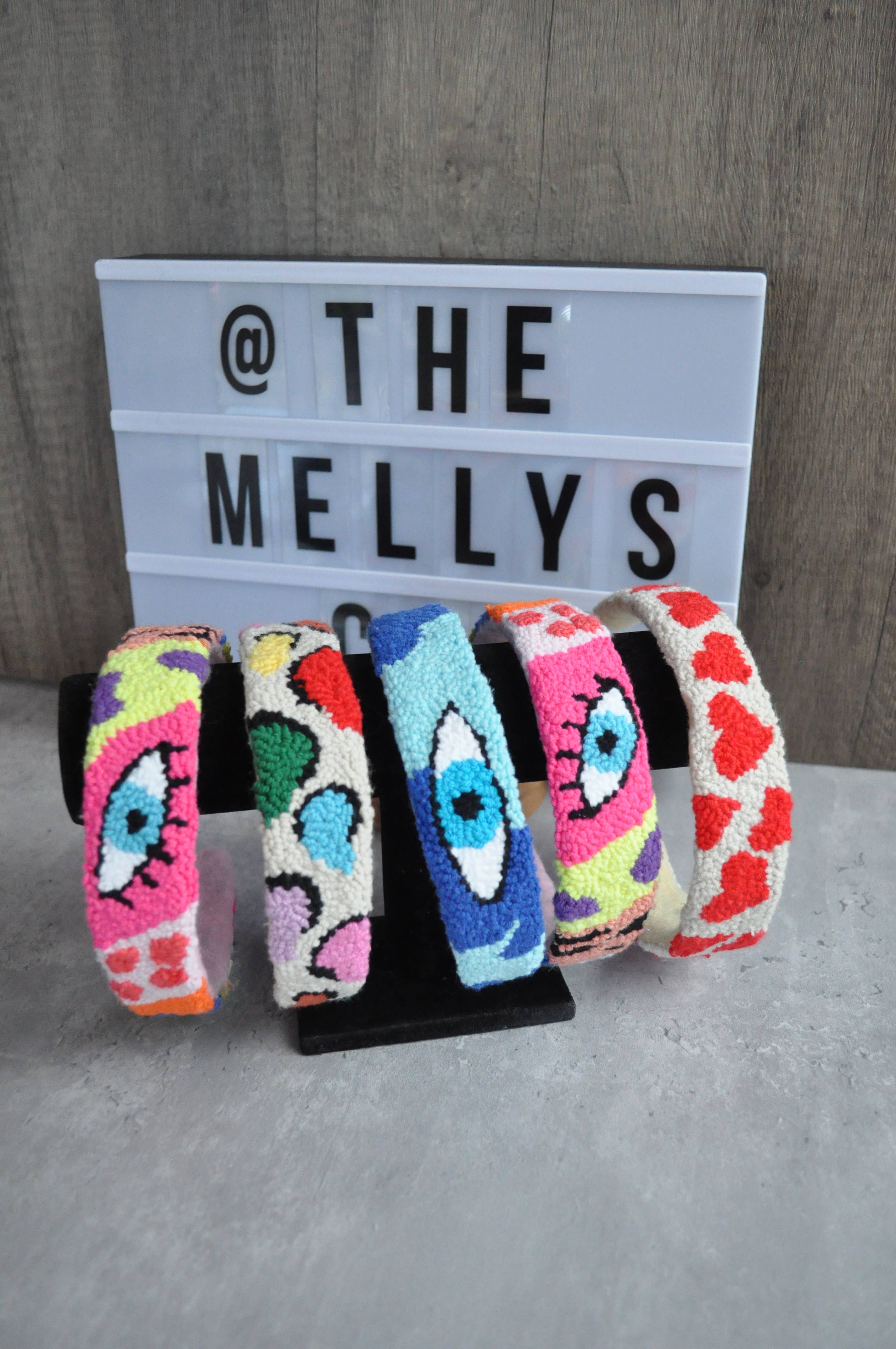 TheMellys - Wholesale Fashion Headband - Women's - Punch Needle Vibrant Headband5