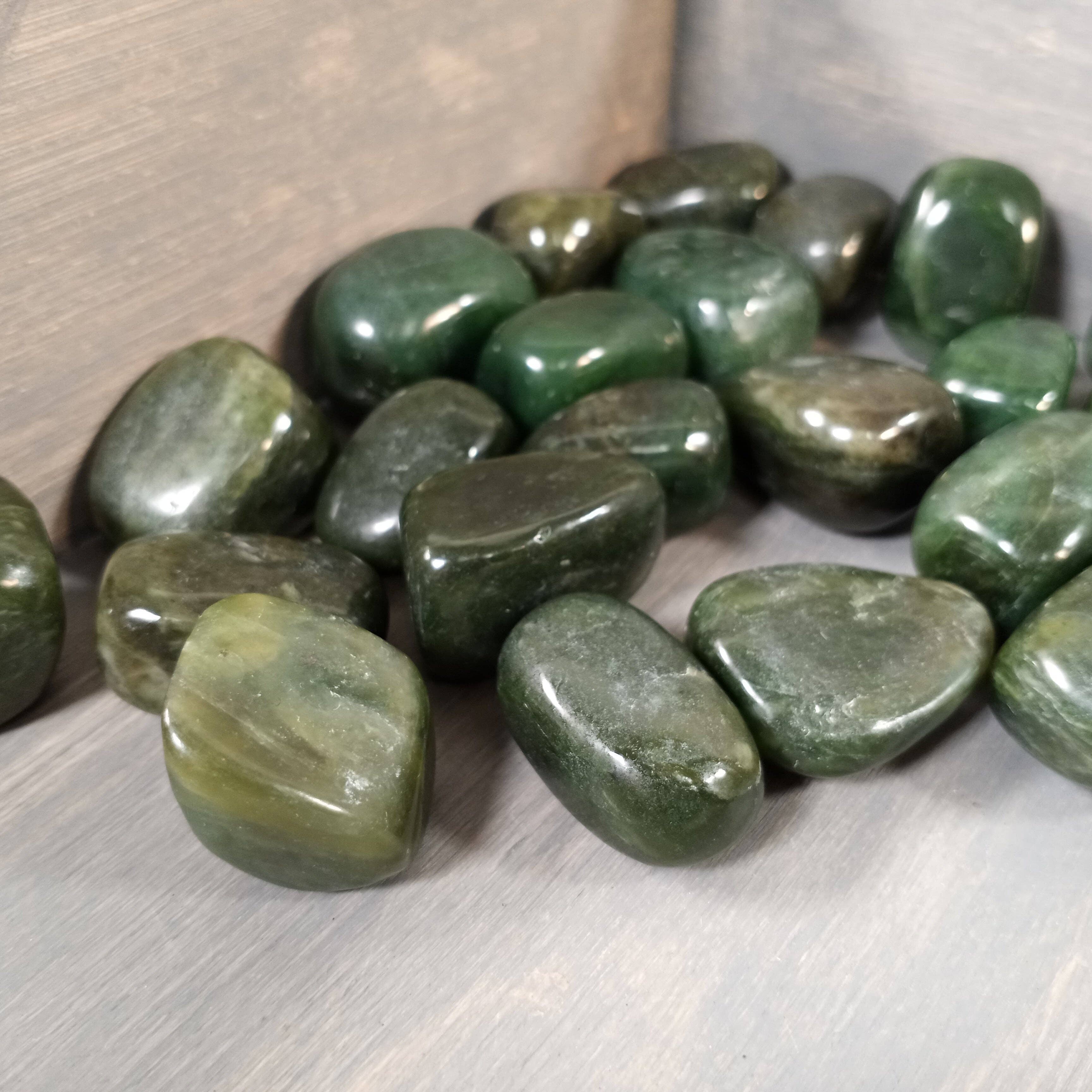 Keystone Crystals - Wholesale Spiritual Stone/Crystal - Premium British Columbia Jade Tumbled Stones – by the Pound4