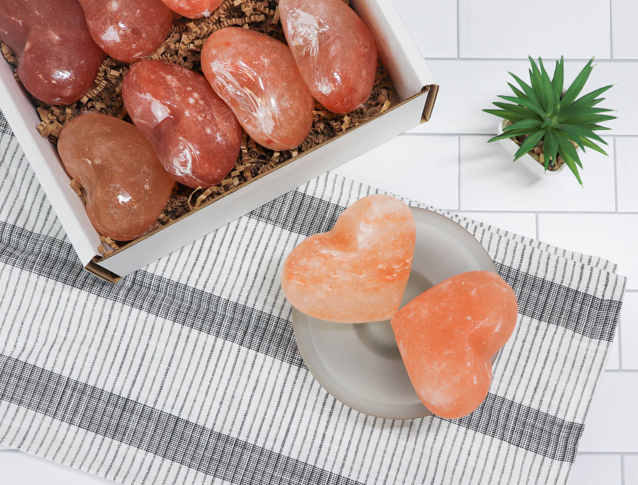 Himalayan Secrets - Wholesale Body Massager - BULK Heart Stone (Large) - Pack of 8