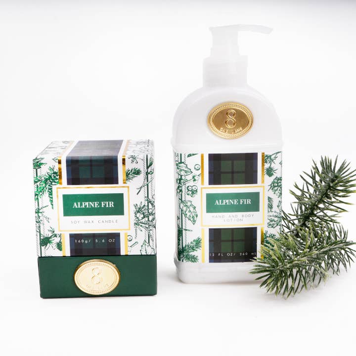 8 Oak Lane - Wholesale Hand & Body Lotion - Alpine Fir 300ml Hand & Body Lotion3