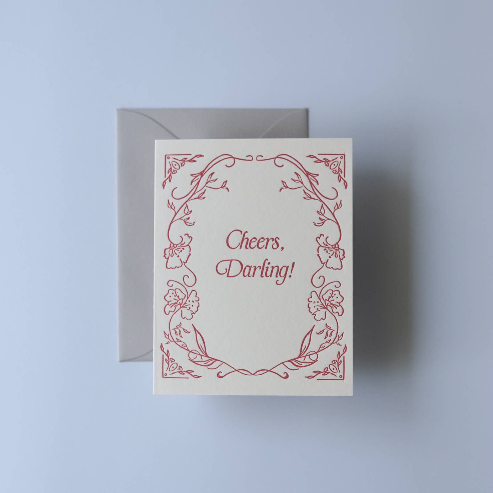 Ashley Frye Studio – wholesale Everyday greeting card – Cheers, Darling!