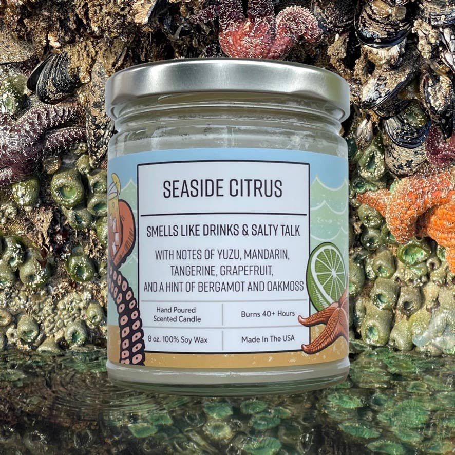 Two Little Fruits - Wholesale Jar/Filled Candle - Yuzu Grapefruit Soy Candle – Bright Citrus 8oz7