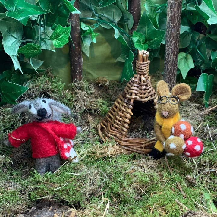 Felt So Good – Engroshandel Pynt – Håndlavet nålefilt Oliver the Mouse Autumnal Decotion2