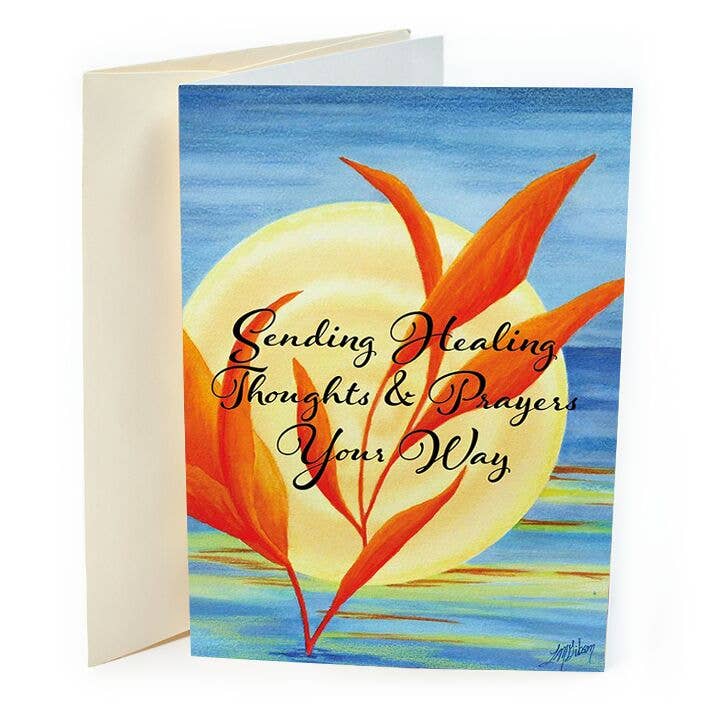 Envoi de pensées de guérison pour la vente par St Thomas Greetings