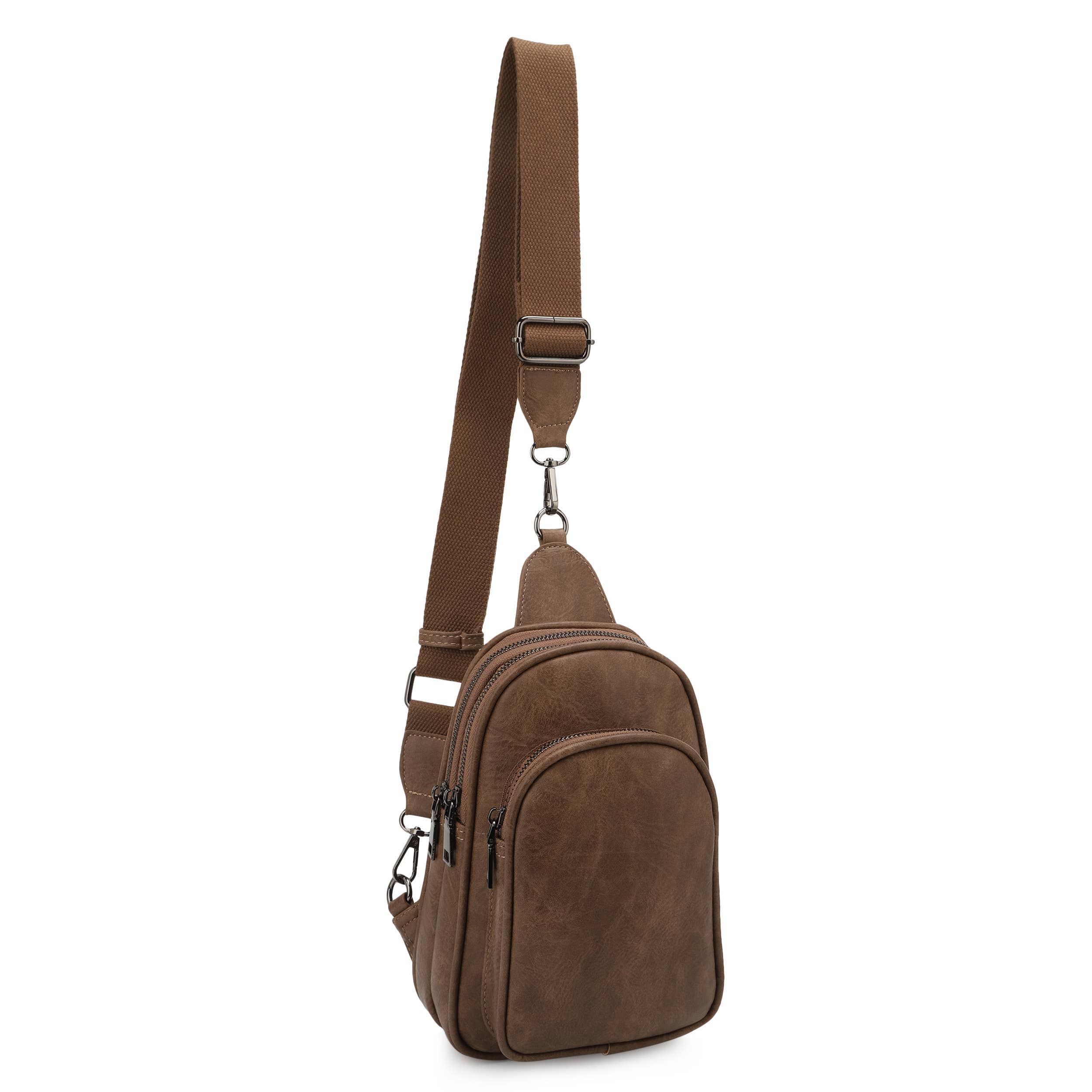 KAYLA+AVA - Vendita all'ingrosso Borsa a tracolla - Donna - Borsa a tracolla multiuso Gia in pelle vegana invecchiata2