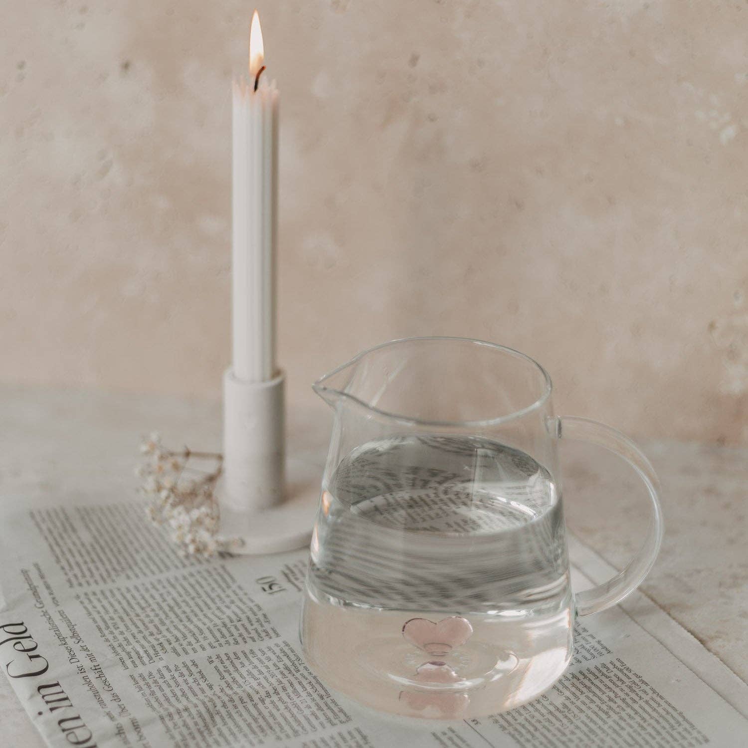 Eulenschnitt - Wholesale Carafe - Carafe Heart Shape Pink (PU = 4 pcs)6