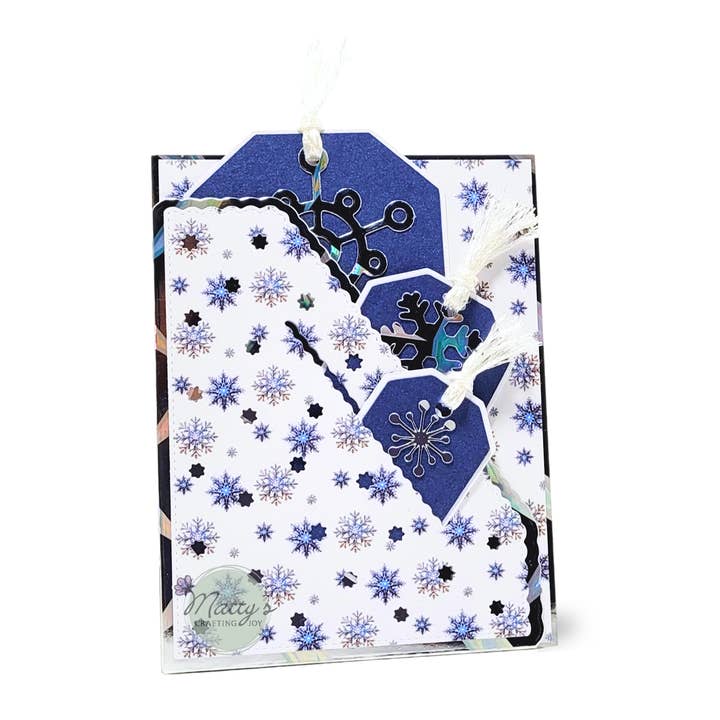 Matty's Crafting Joy - Wholesale Scrapbook - Patterned Journal Pocket Die, Set of 31