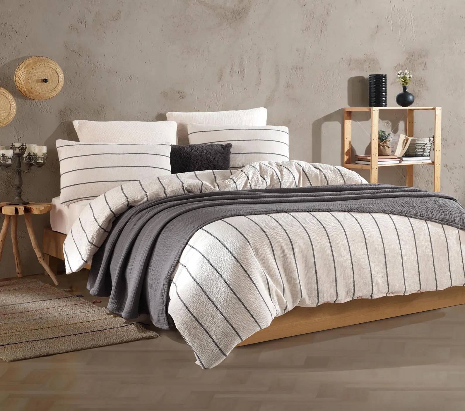 Aseel Buy Good - Vente Housses de couette - Ensemble de housse de couette premium boho taille king7