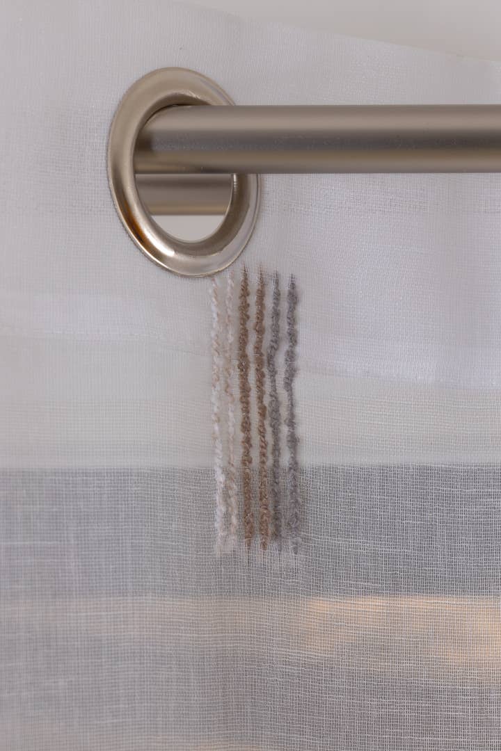 IPC TEXTILES - Wholesale Curtain - BALI veil curtain - Natural Collar - 140 x 260 cm2