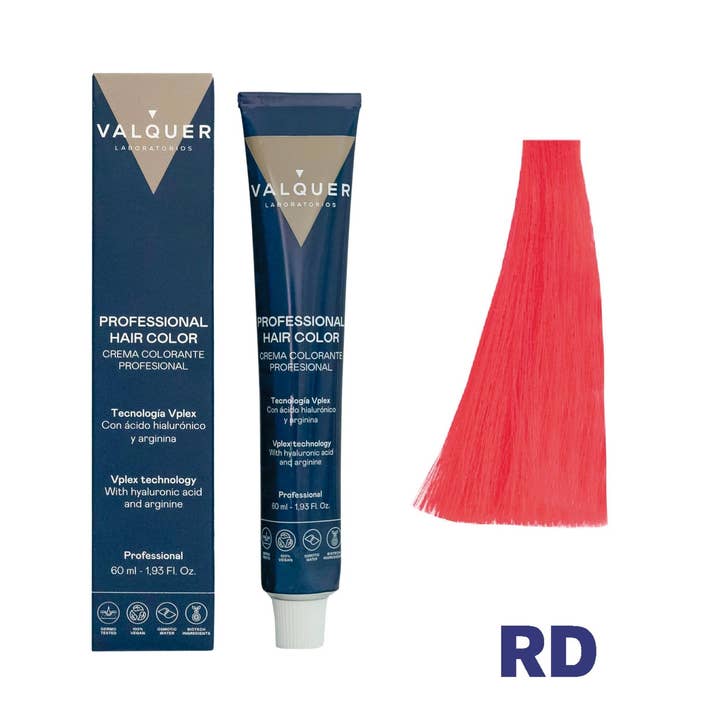 Vplex Rød Intensivator Farvecreme - 60 ml for engroshandel hos Valquer Laboratorios
